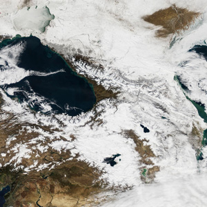 Climate change decreased snow cover